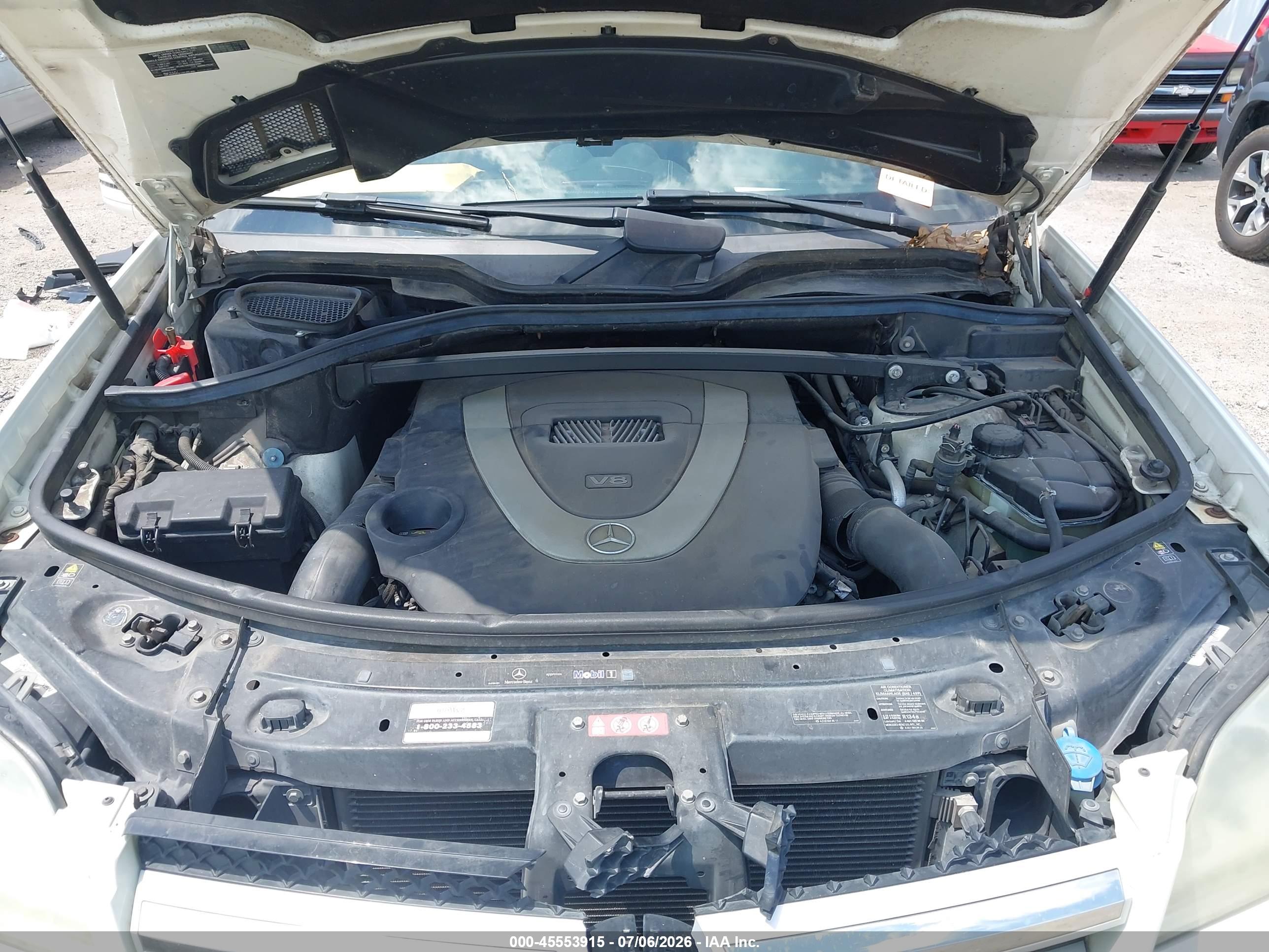 2011 MERCEDES-BENZ GL 450 GL450 4-MATIC