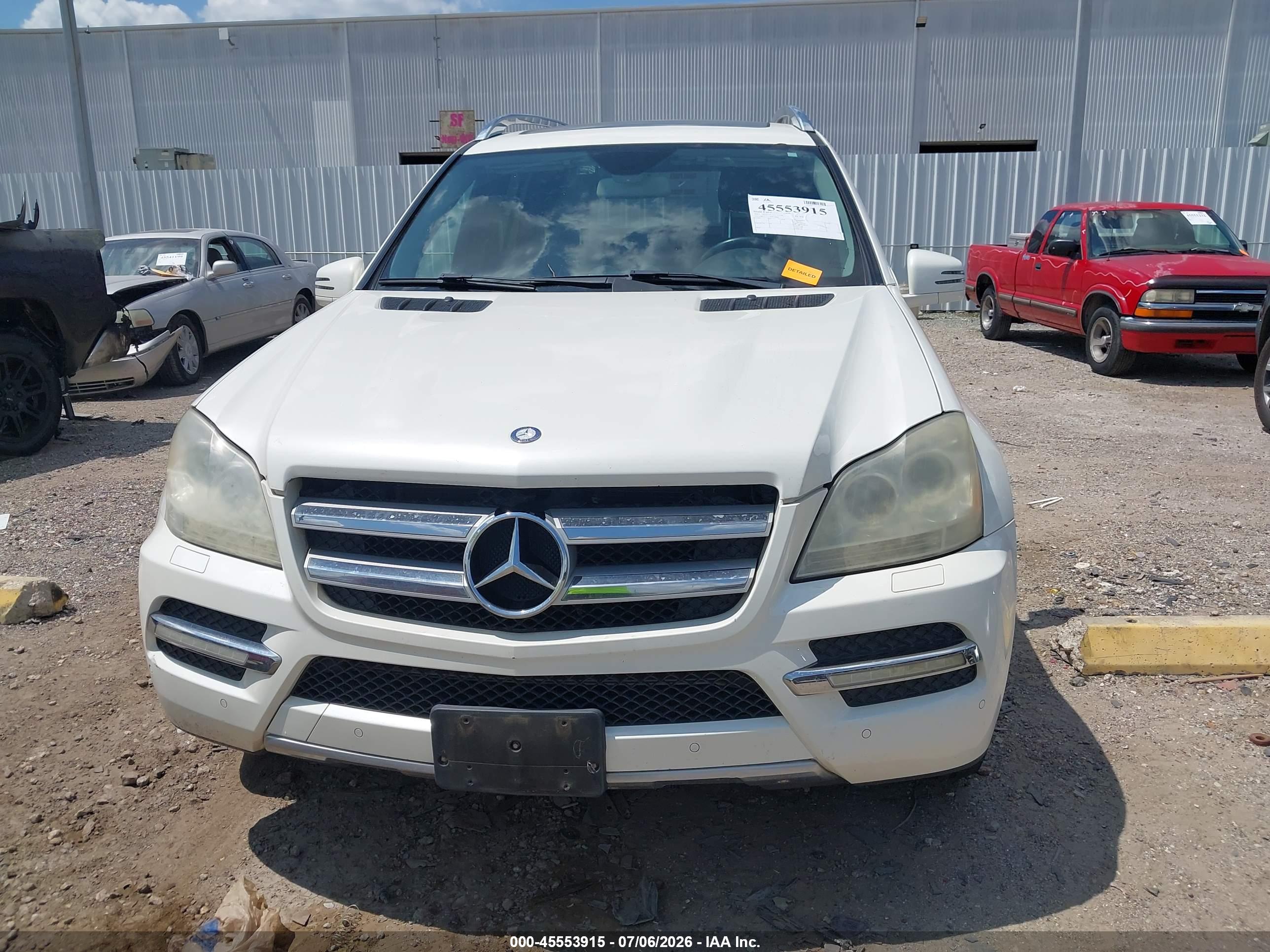 2011 MERCEDES-BENZ GL 450 GL450 4-MATIC