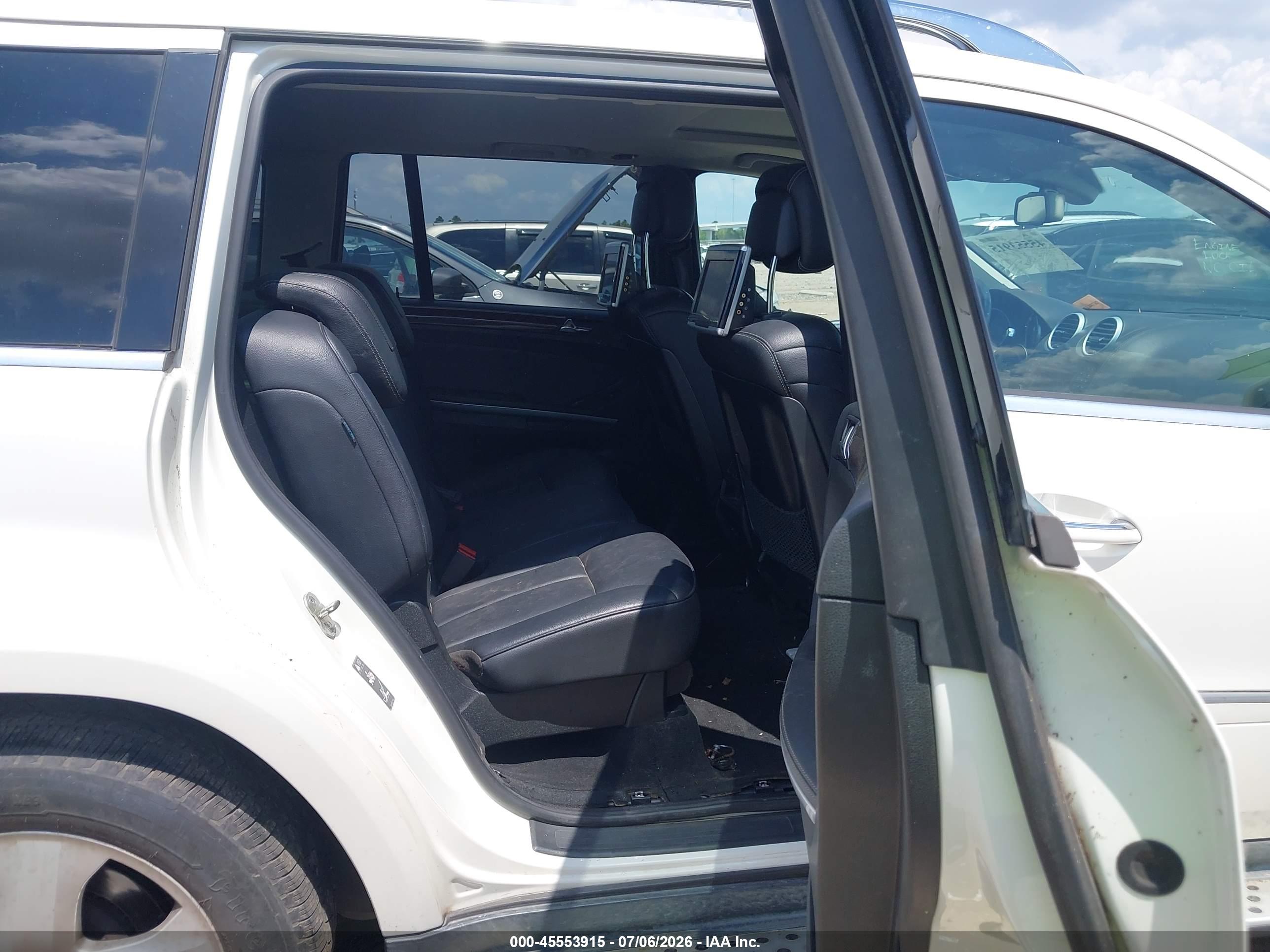 2011 MERCEDES-BENZ GL 450 GL450 4-MATIC