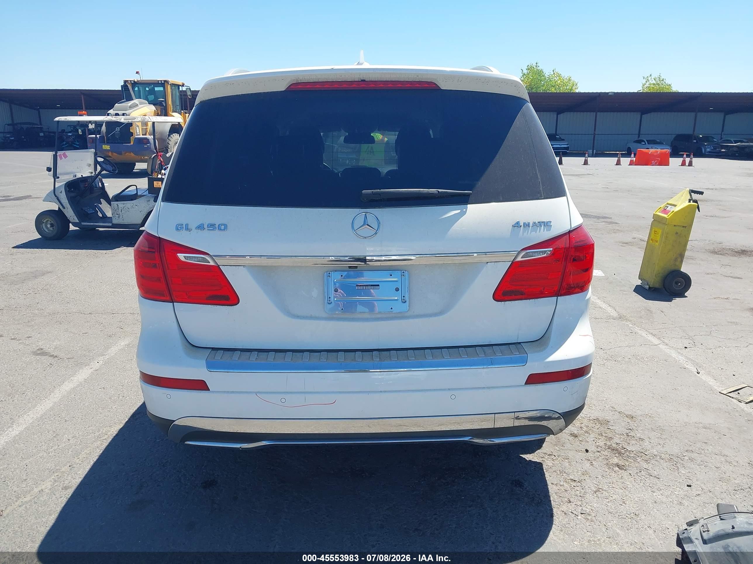 2014 MERCEDES-BENZ GL 450 4MATIC