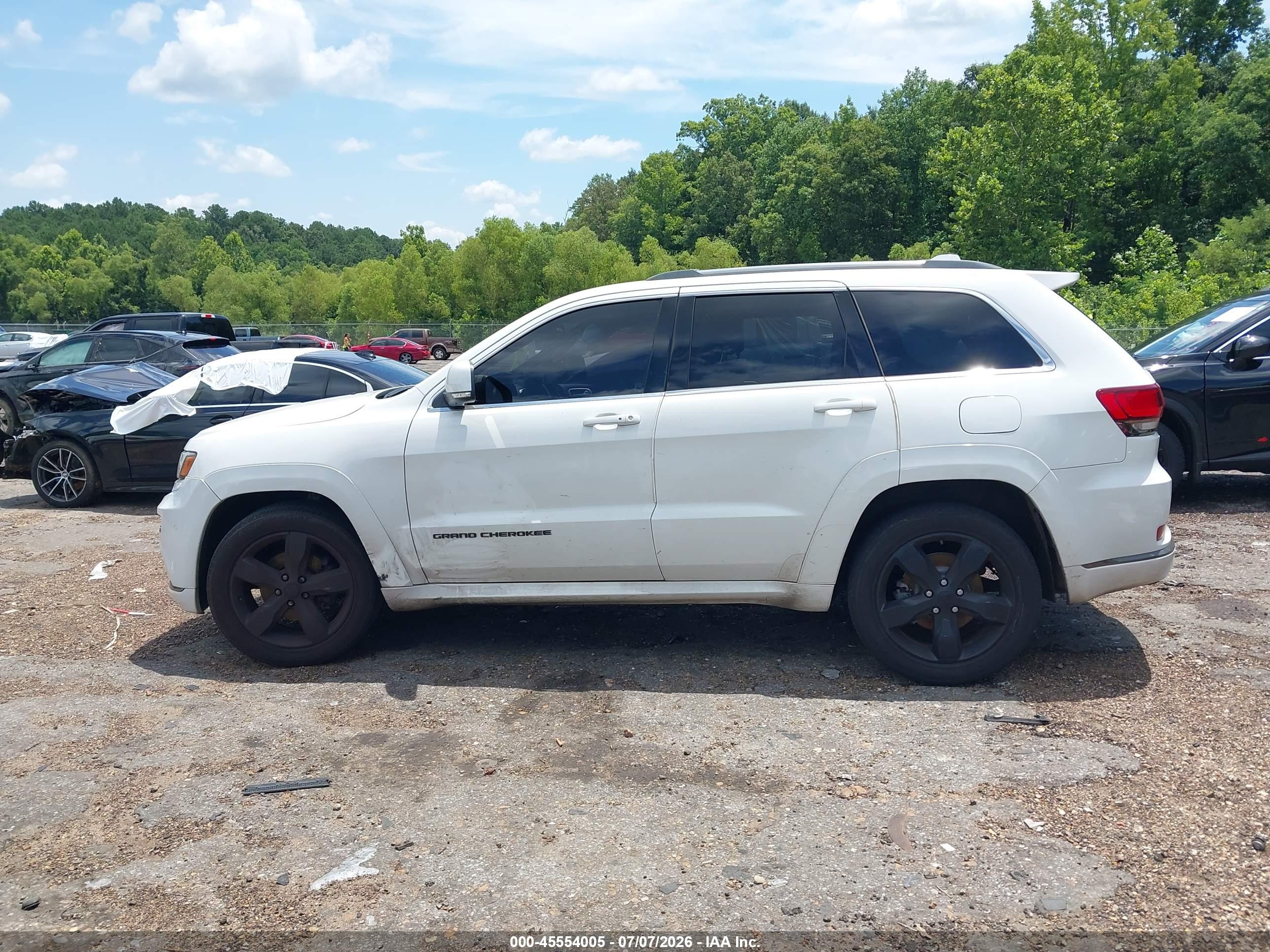 2016 JEEP GRAND CHEROKEE HIGH ALTITUDE