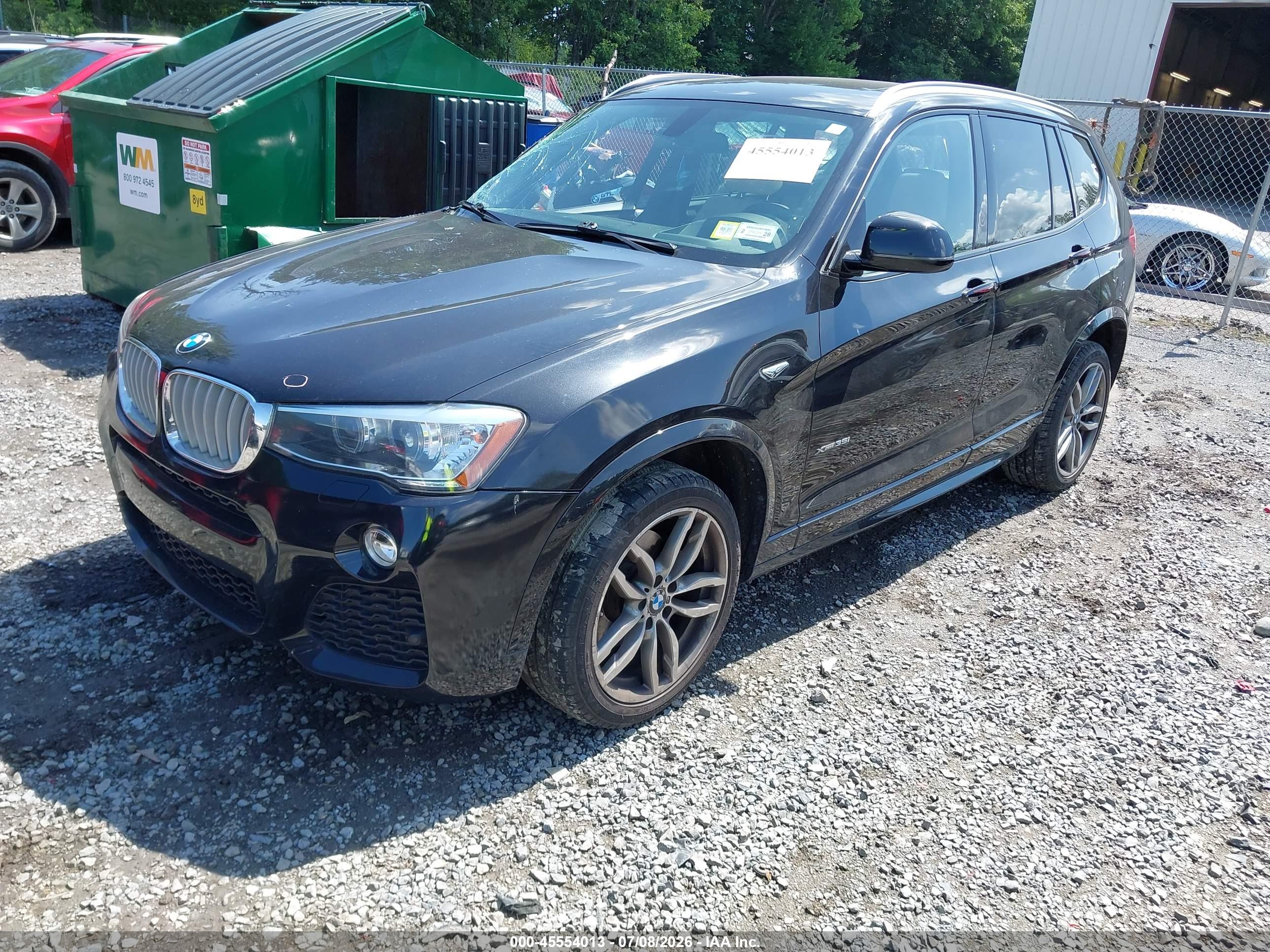 2016 BMW X3 XDRIVE35I