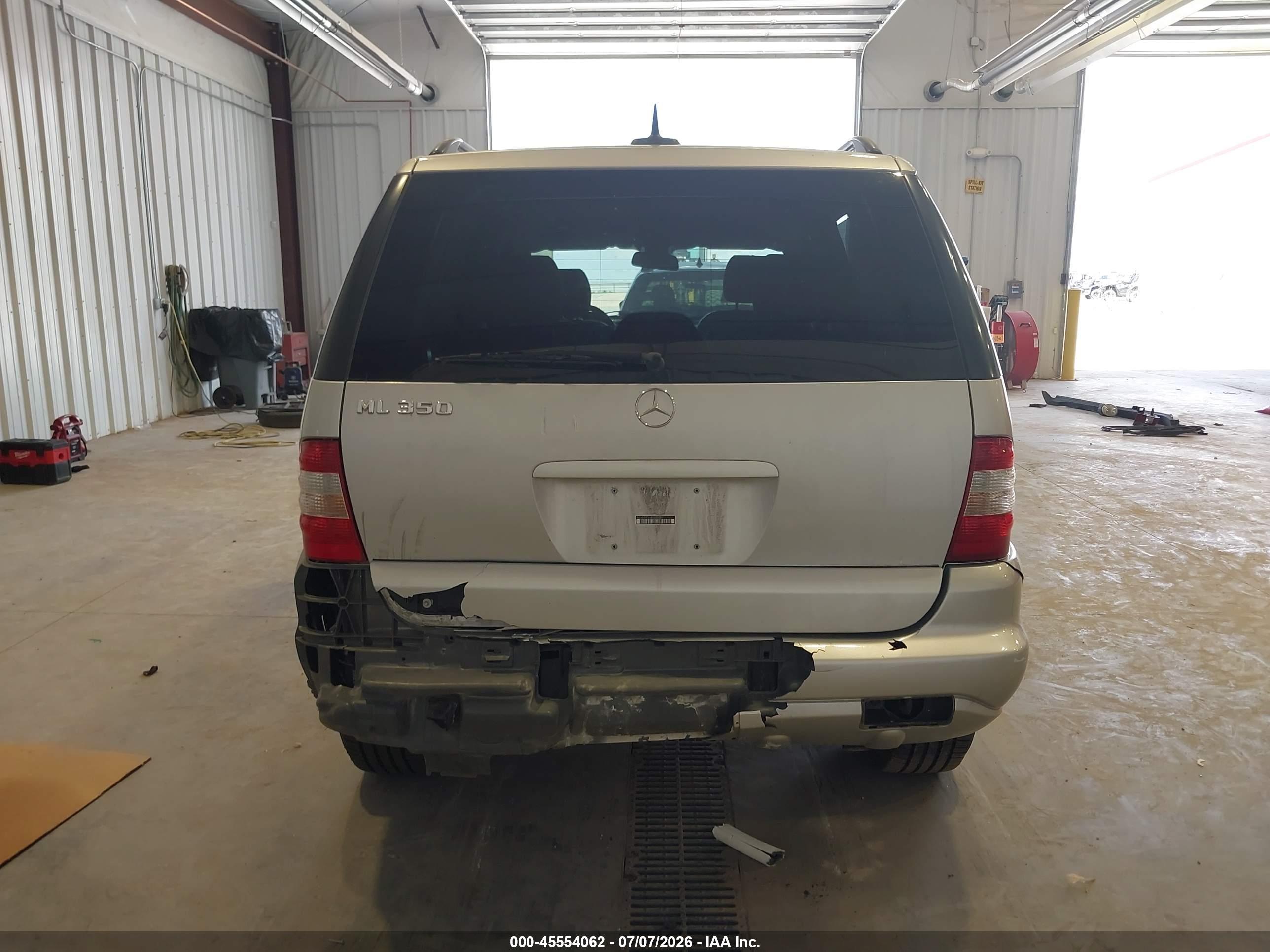 2004 MERCEDES-BENZ ML 350 ML350
