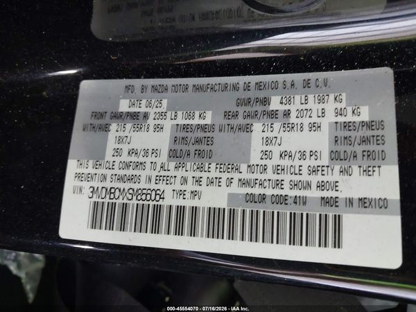 2025 MAZDA CX-30 2.5 S PREFERRED PACKAGE