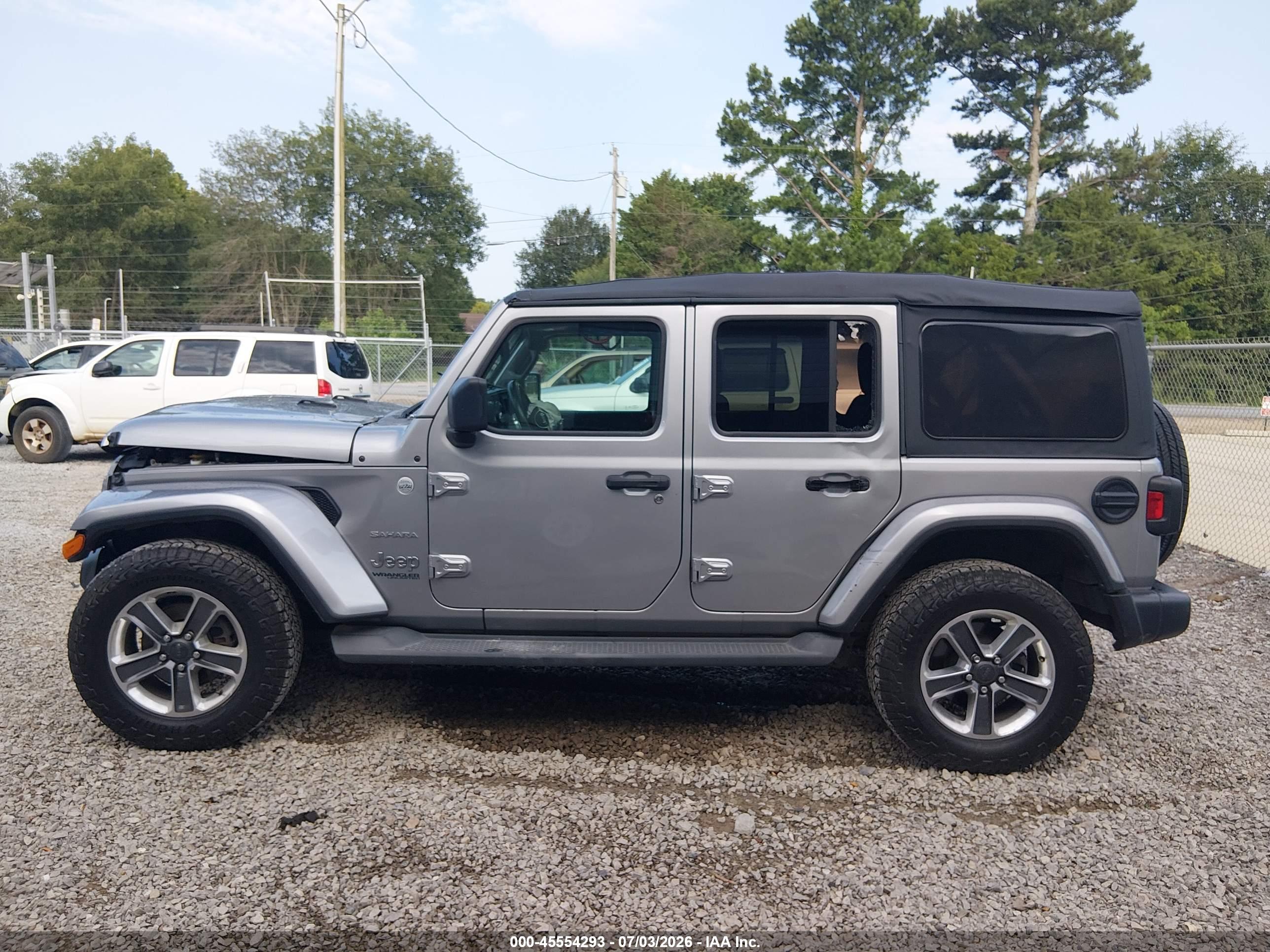 2020 JEEP WRANGLER UNLIMITED SAHARA 4X4