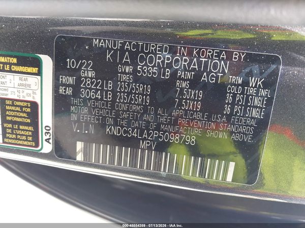2023 KIA EV6 WIND