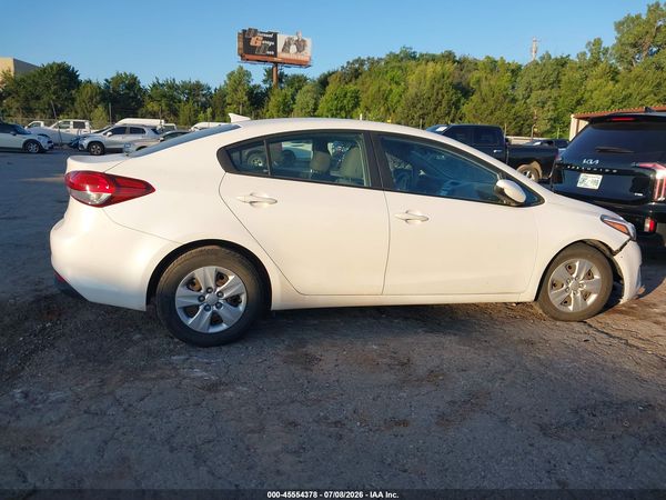 2018 KIA FORTE LX