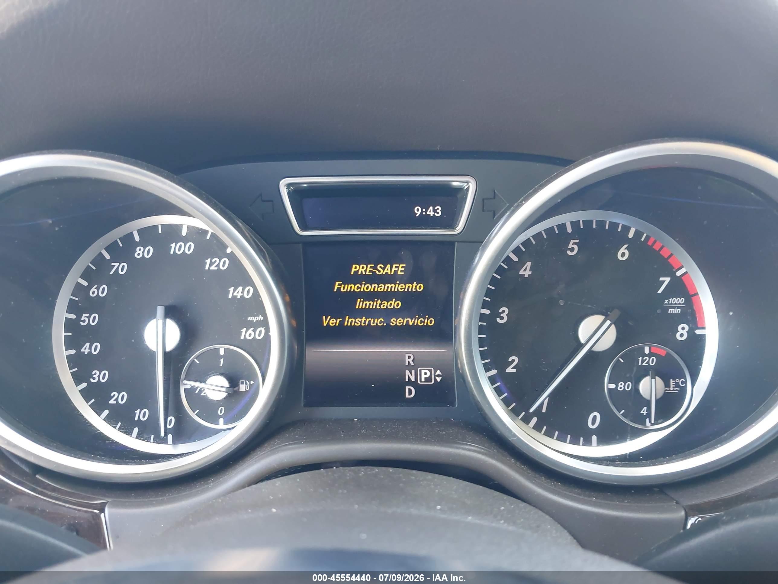 2014 MERCEDES-BENZ ML 350 4MATIC