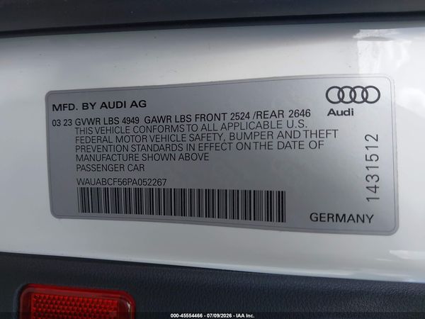 2023 AUDI A5 SPORTBACK