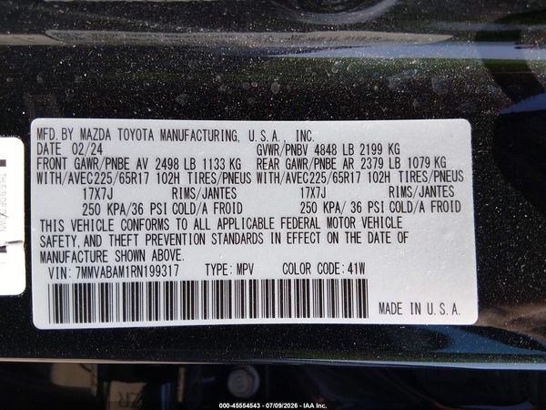 2024 MAZDA CX-50 2.5 S SELECT