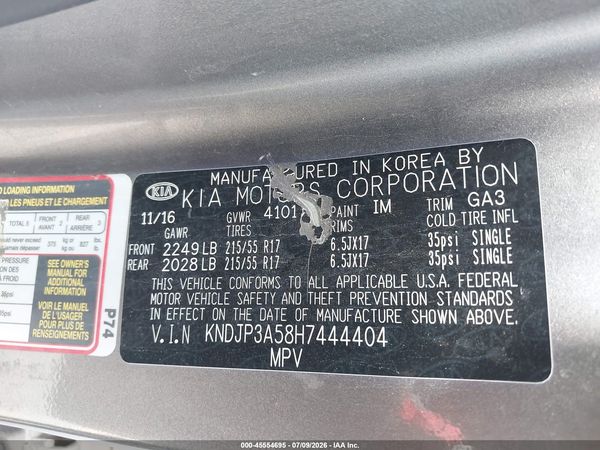2017 KIA SOUL +