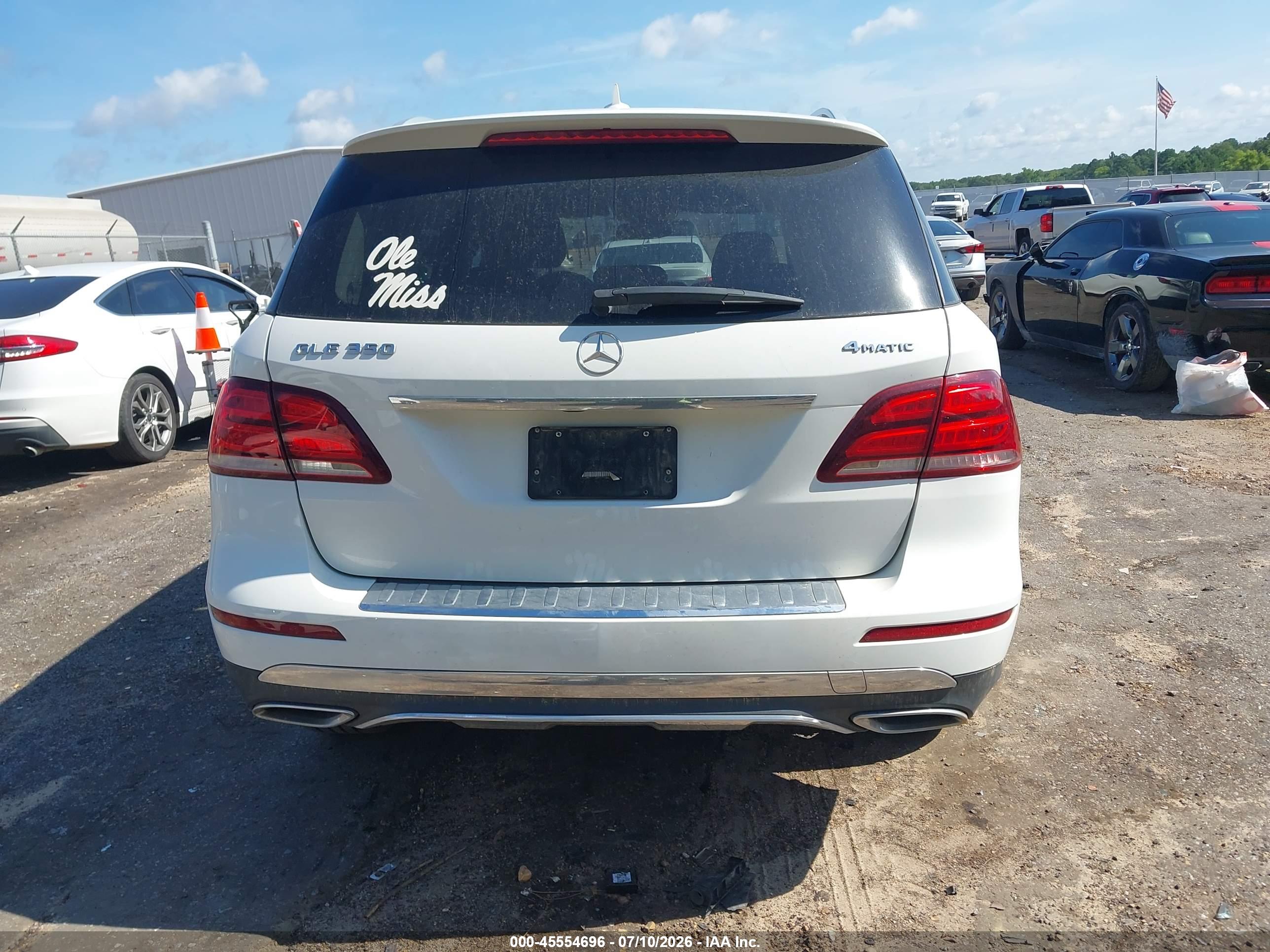 2018 MERCEDES-BENZ GLE 350 4MATIC