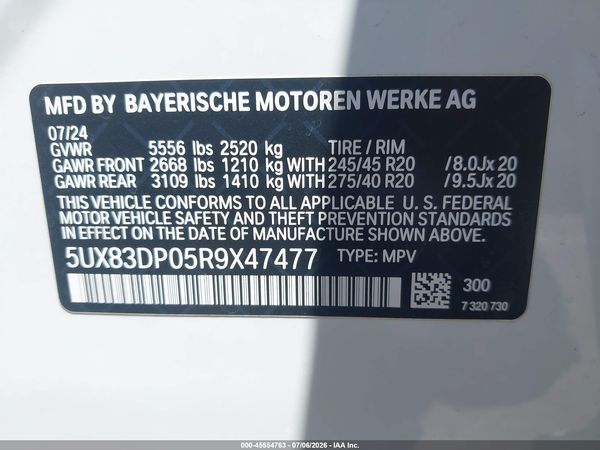 2024 BMW X3 M40I