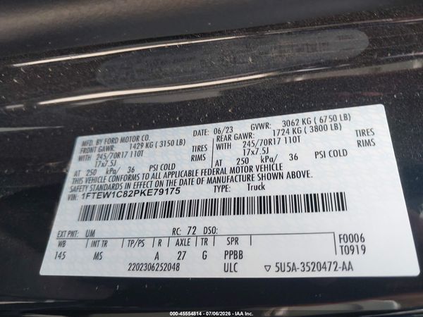 2023 FORD F-150 XLT
