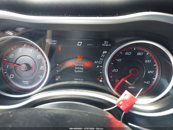 2016 DODGE CHARGER SXT