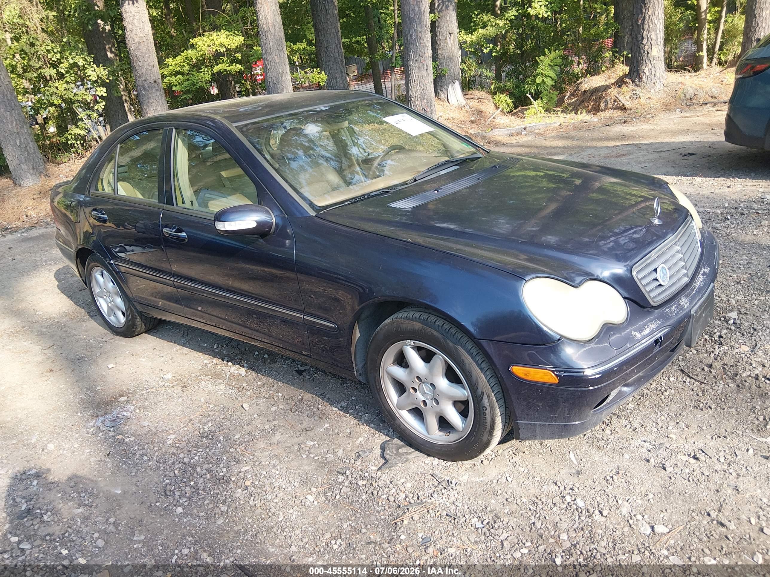 2002 MERCEDES-BENZ C 240 C240