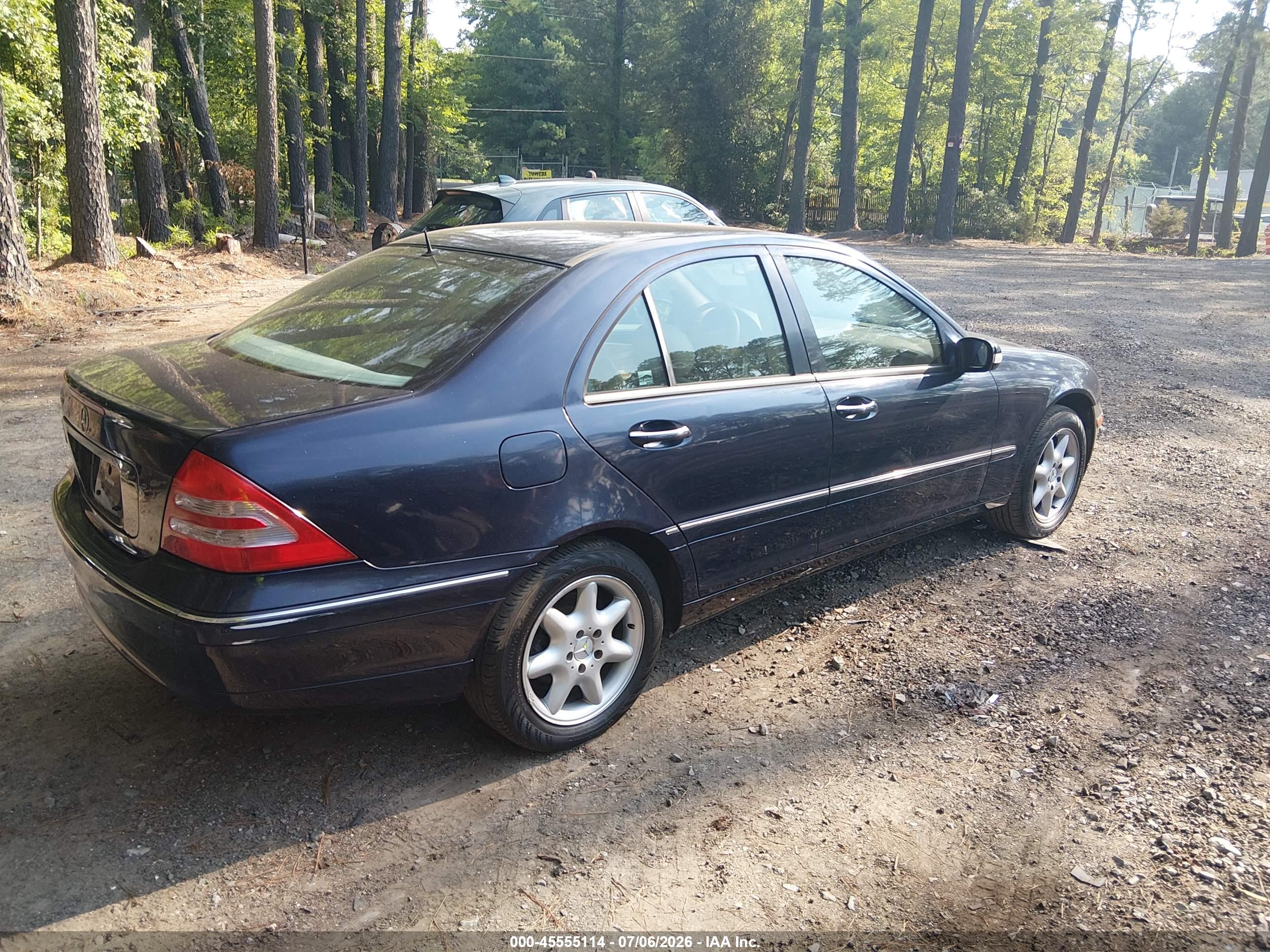 2002 MERCEDES-BENZ C 240 C240