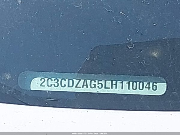 2020 DODGE CHALLENGER SXT