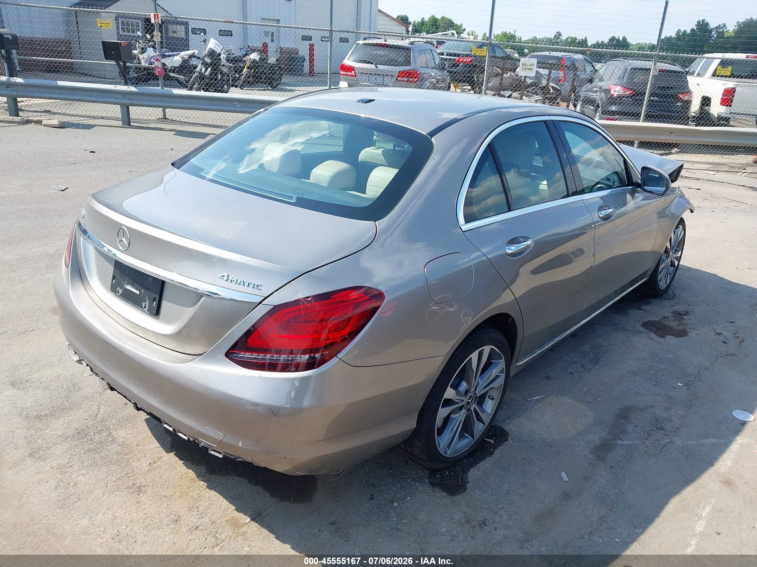 2019 MERCEDES-BENZ C 300 4MATIC