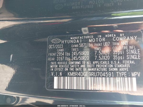 2024 HYUNDAI PALISADE SEL