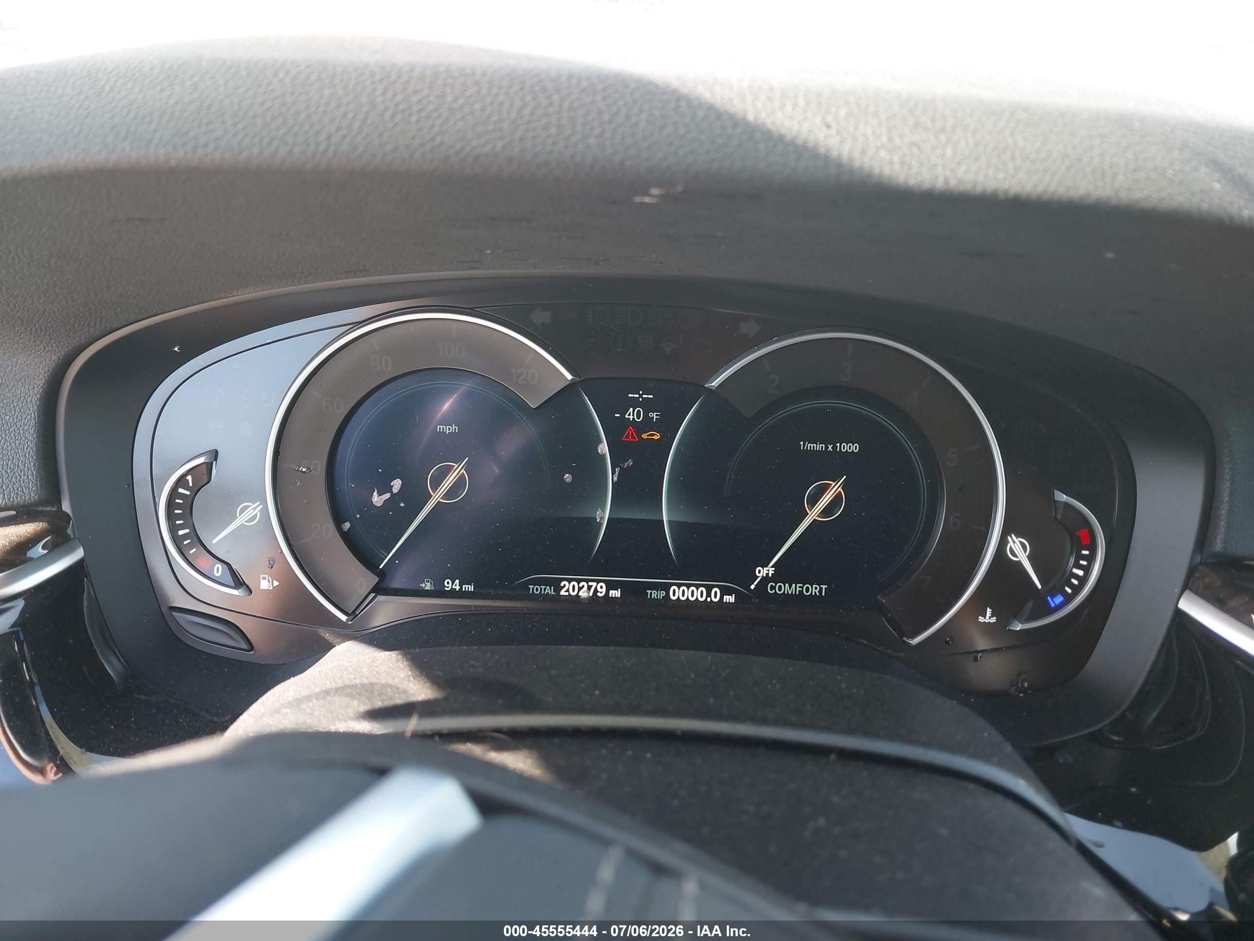 2019 BMW 540I