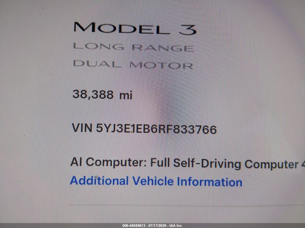 2024 TESLA MODEL 3