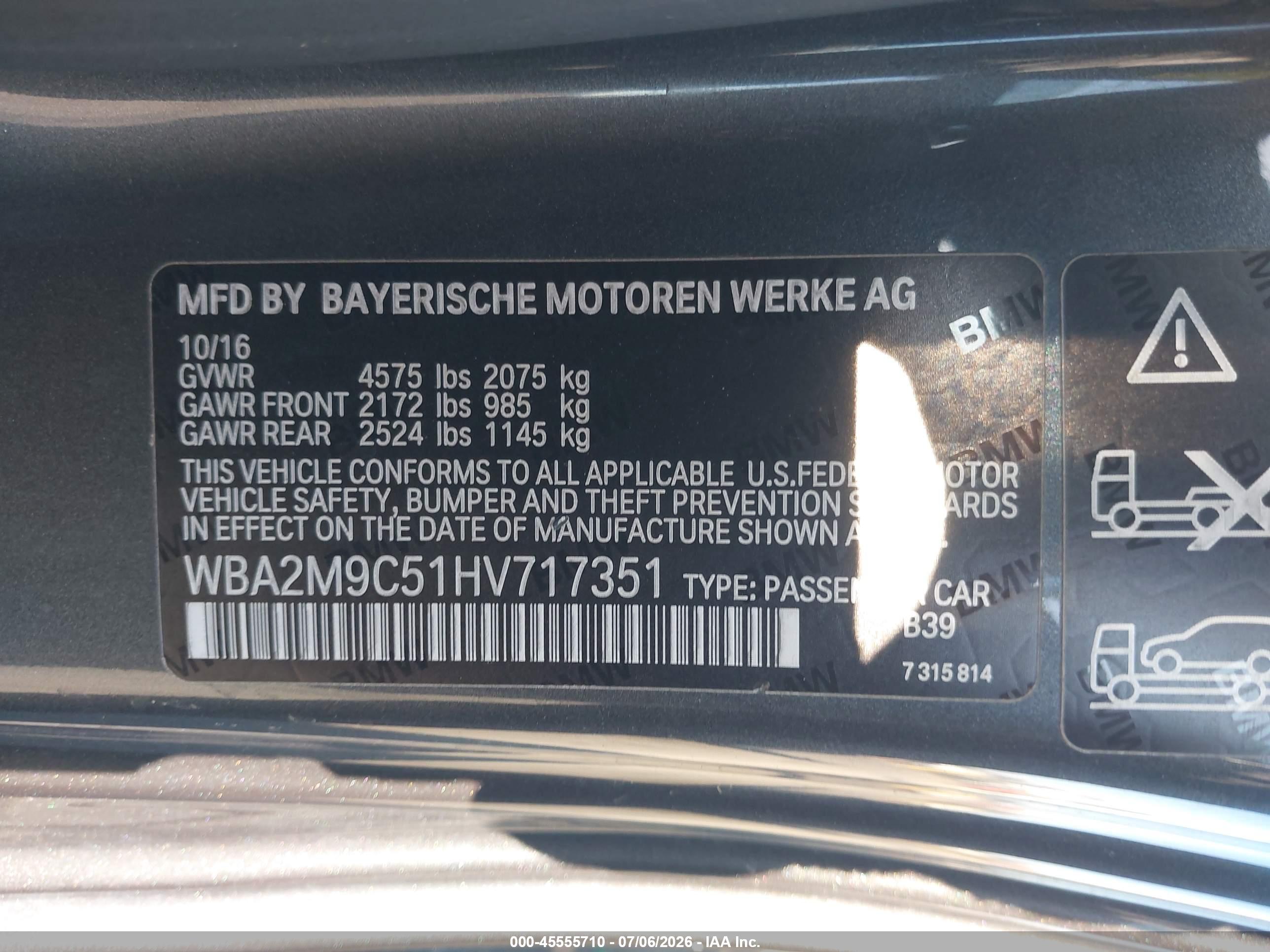 2017 BMW 230I XDRIVE