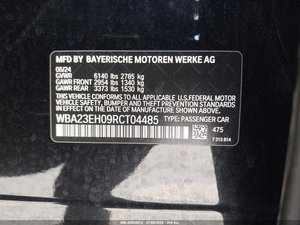 2024 BMW 740I