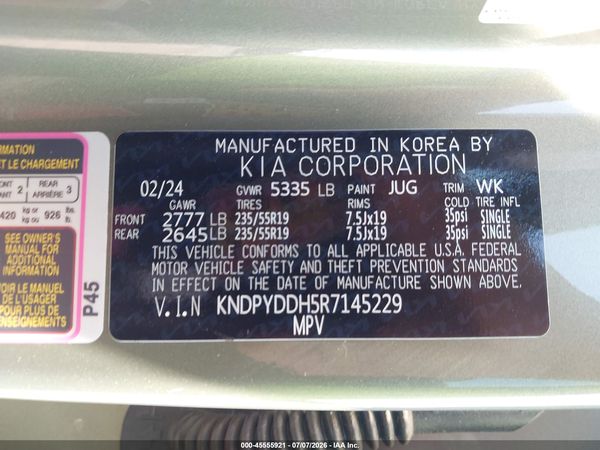 2024 KIA SPORTAGE PLUG-IN HYBRID X-LINE