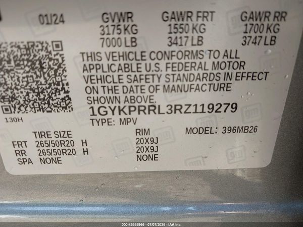2024 CADILLAC LYRIQ LUXURY W/1SD