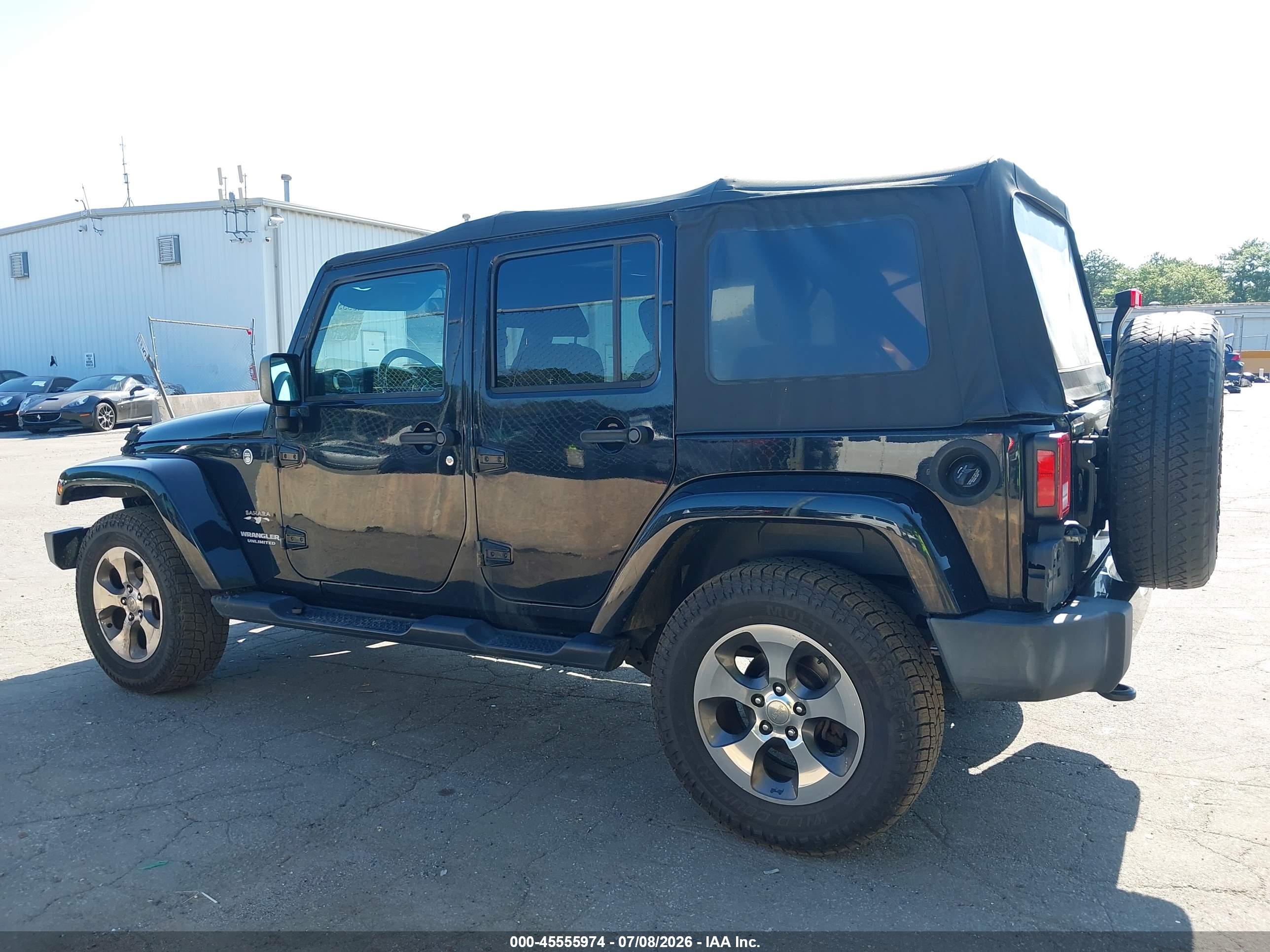 2017 JEEP WRANGLER UNLIMITED SAHARA
