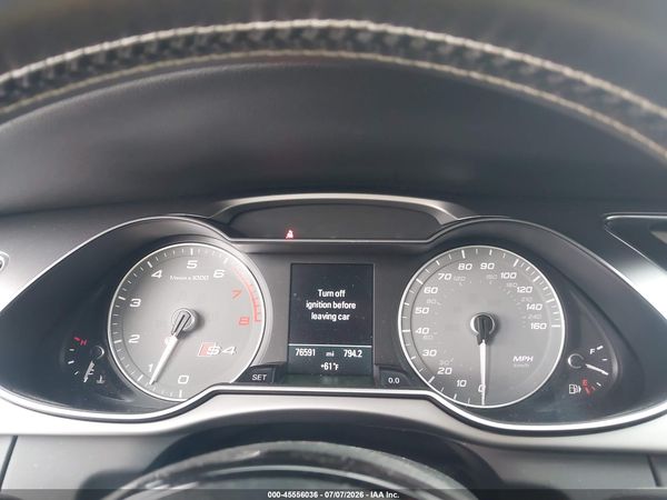 2014 AUDI S4 3.0T PREMIUM PLUS
