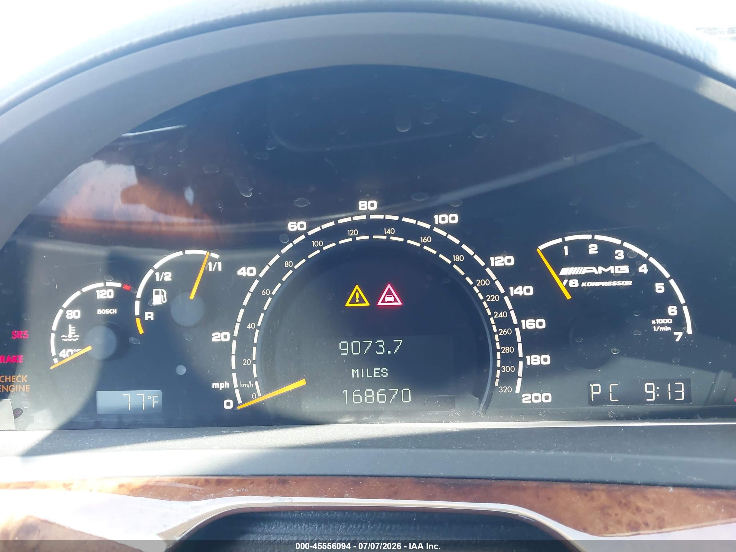 2004 MERCEDES-BENZ S 55 AMG S55K AMG