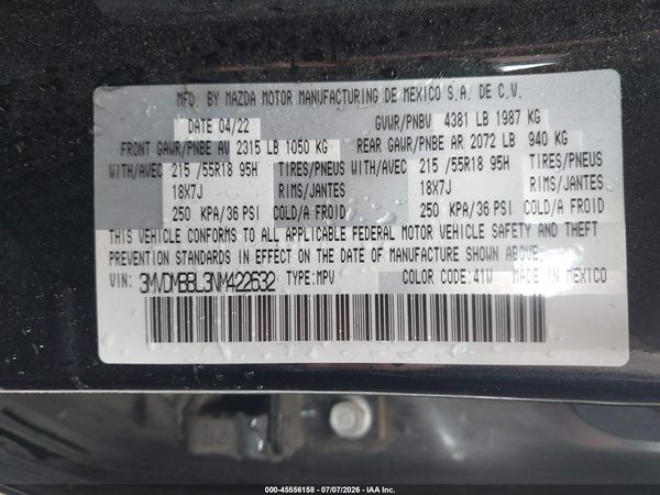 2022 MAZDA CX-30 SELECT