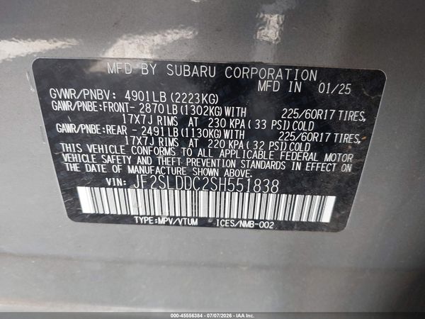 2025 SUBARU FORESTER PREMIUM