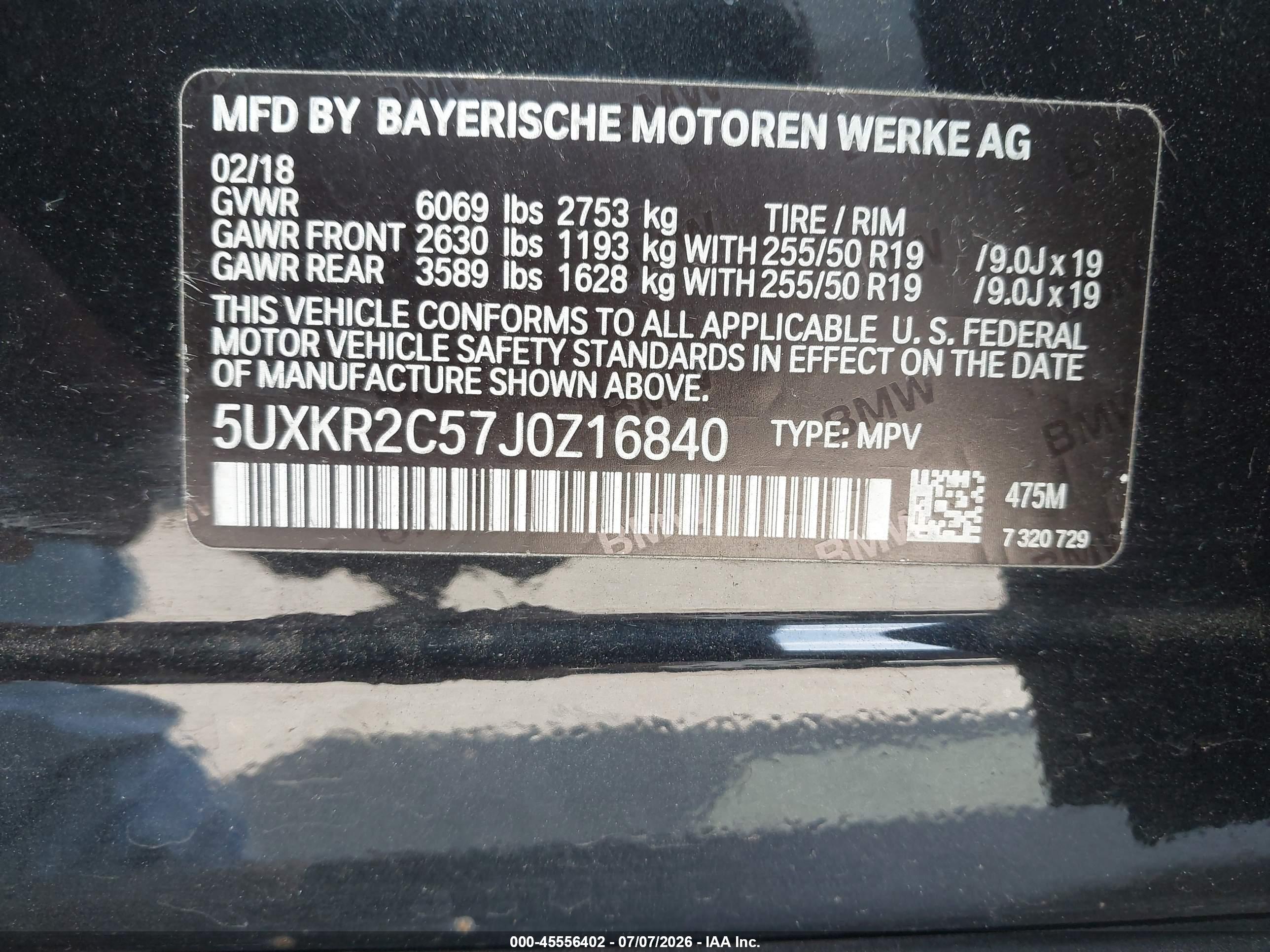 2018 BMW X5 SDRIVE35I