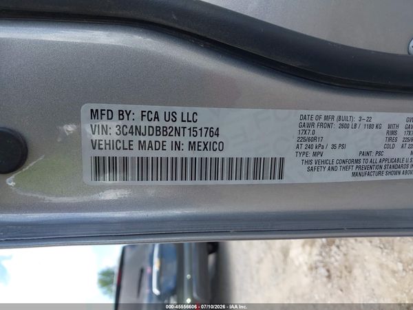2022 JEEP COMPASS LATITUDE 4X4