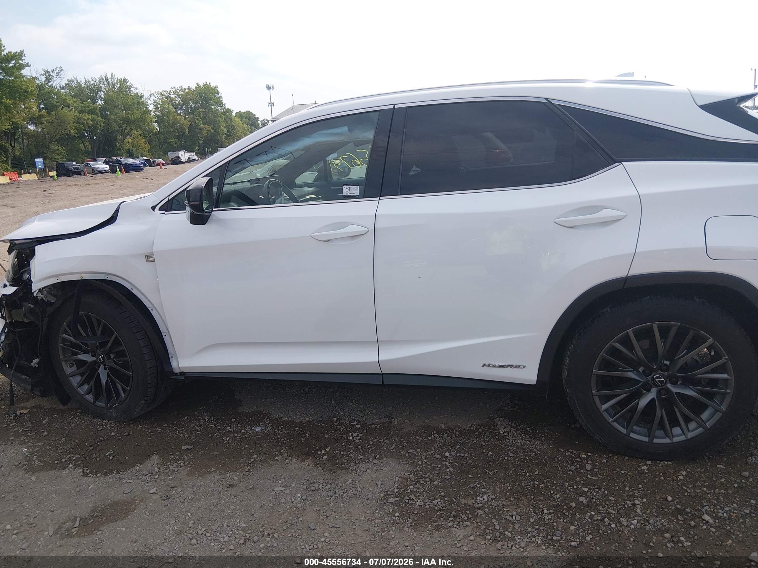 2020 LEXUS RX 450H F SPORT PERFORMANCE