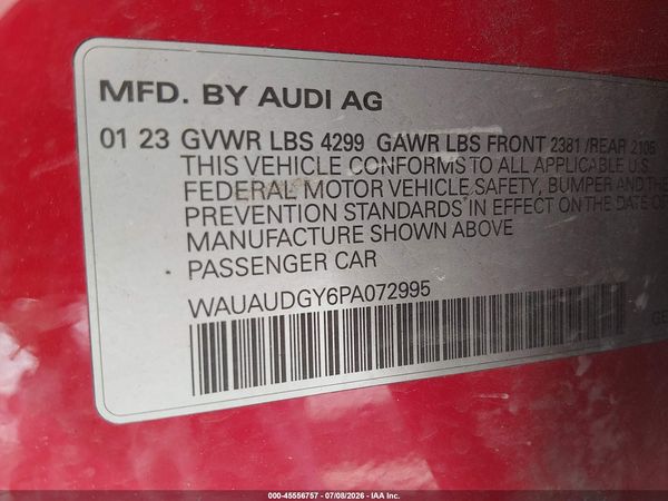 2023 AUDI A3