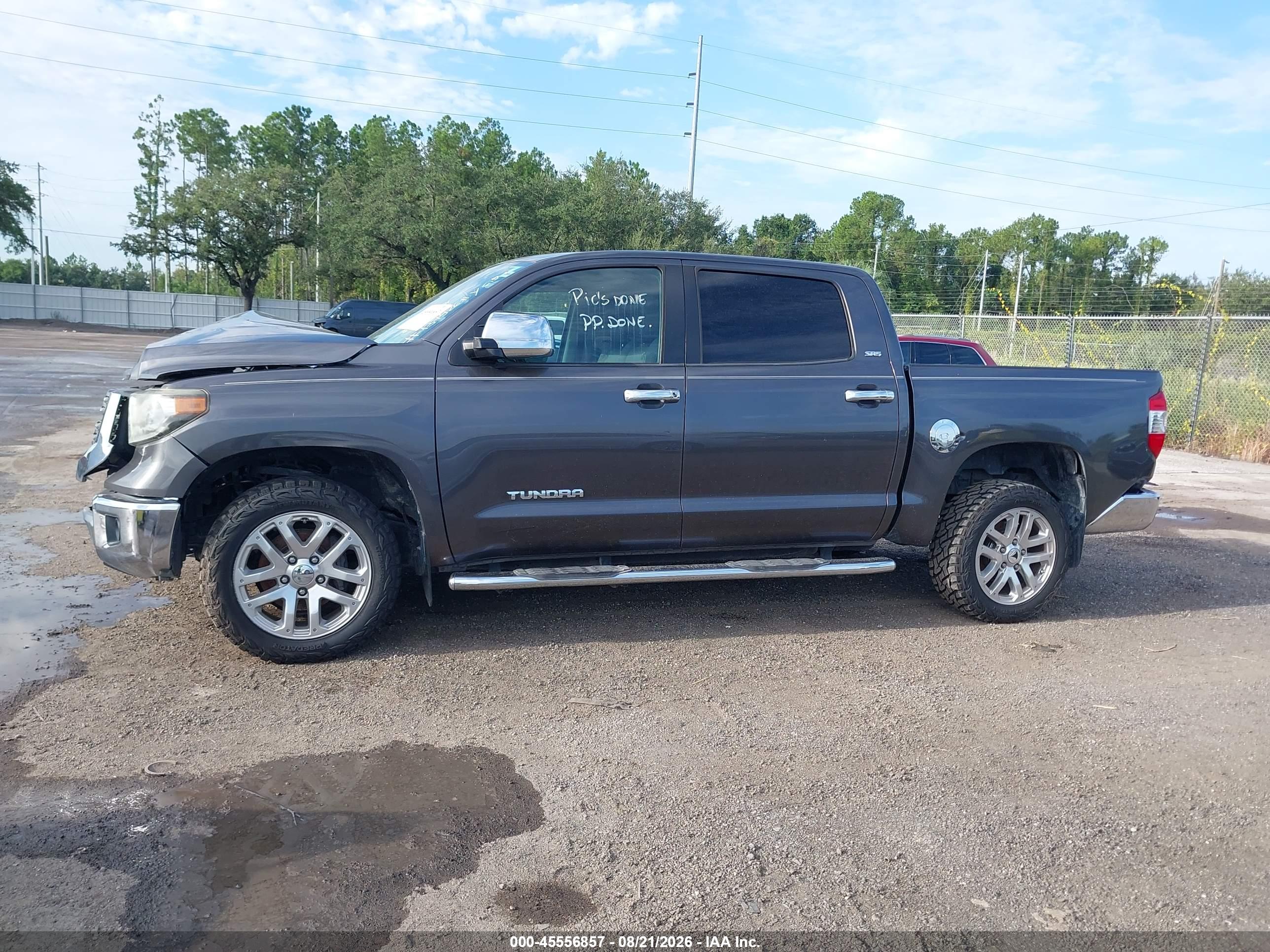 2019 TOYOTA TUNDRA SR5 4.6L V8