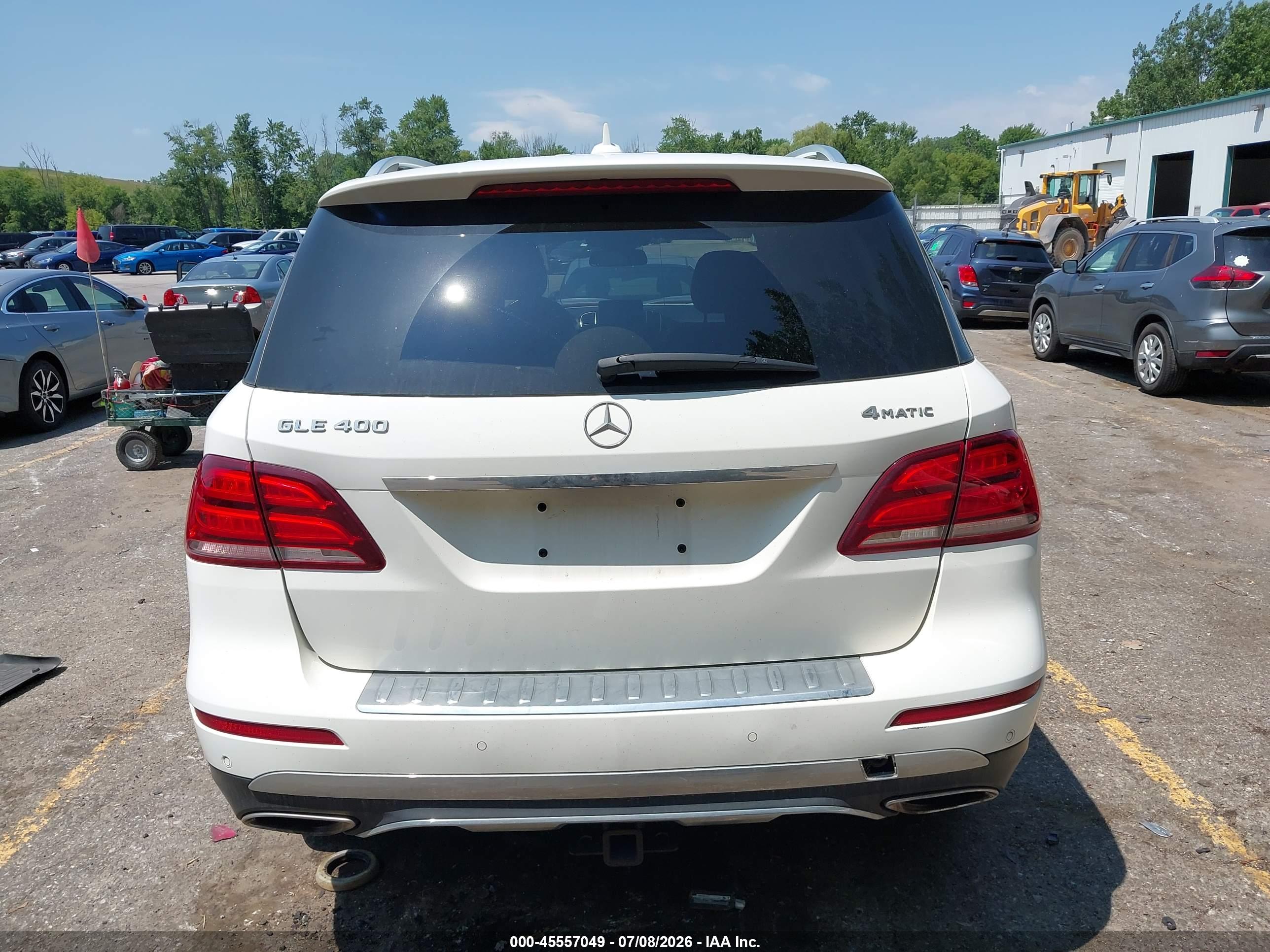 2019 MERCEDES-BENZ GLE 400 4MATIC