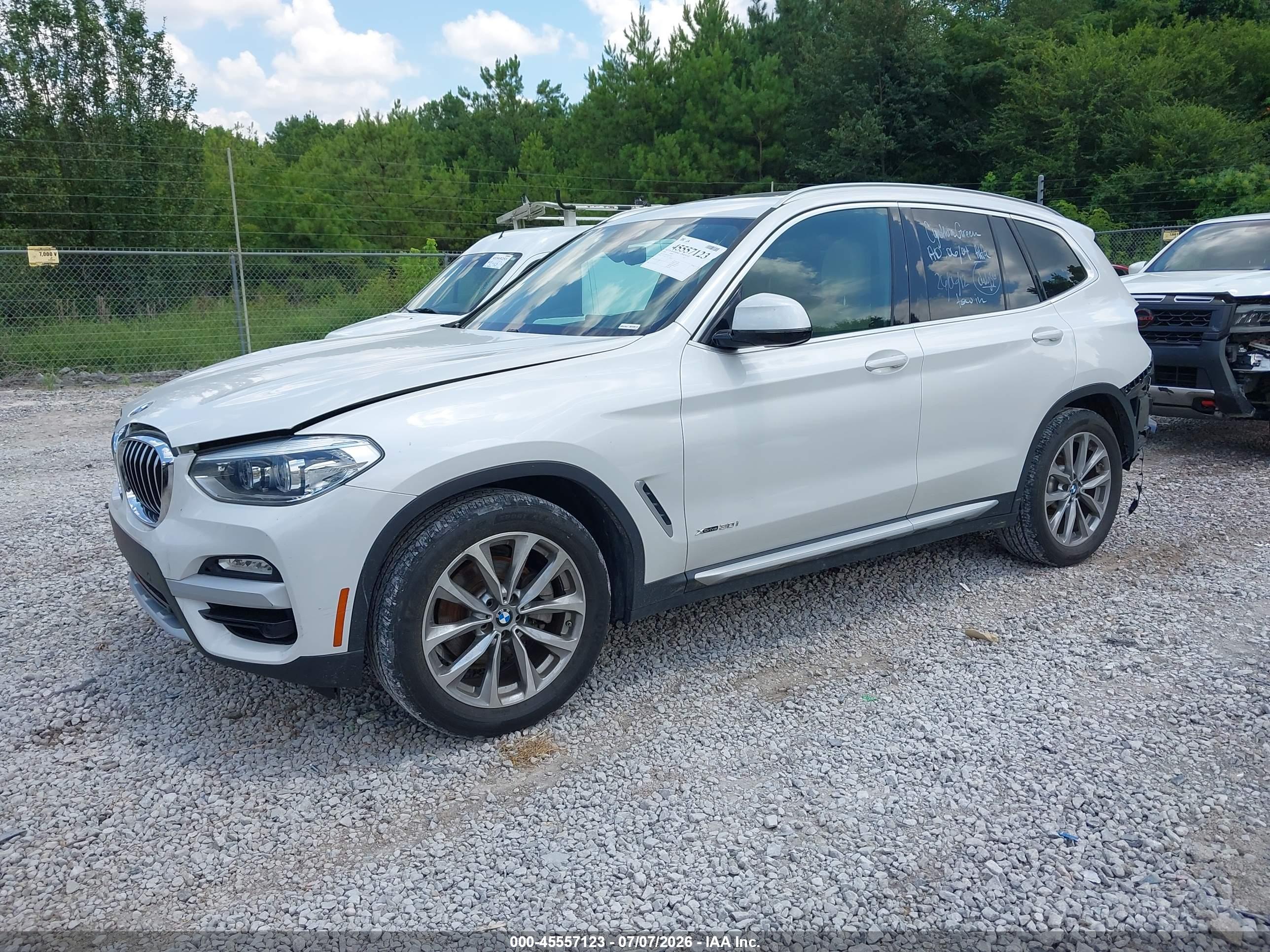 2018 BMW X3 XDRIVE30I