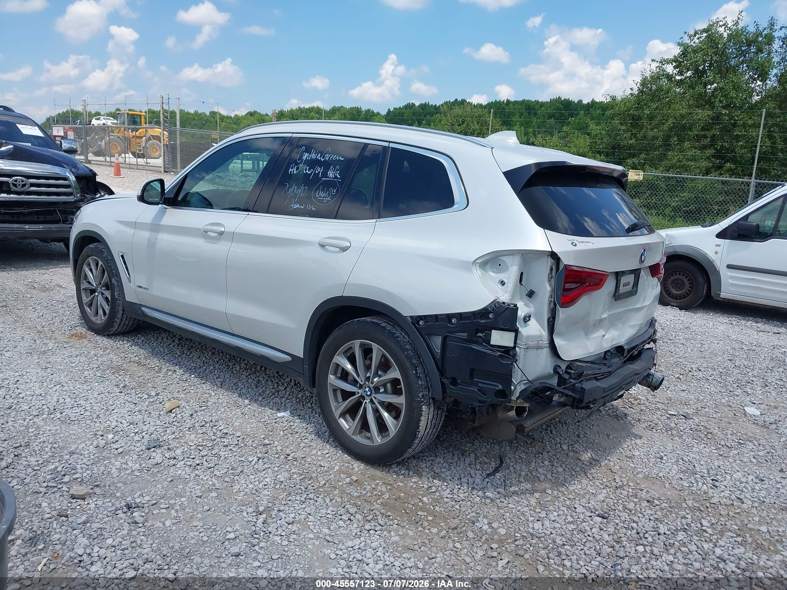 2018 BMW X3 XDRIVE30I