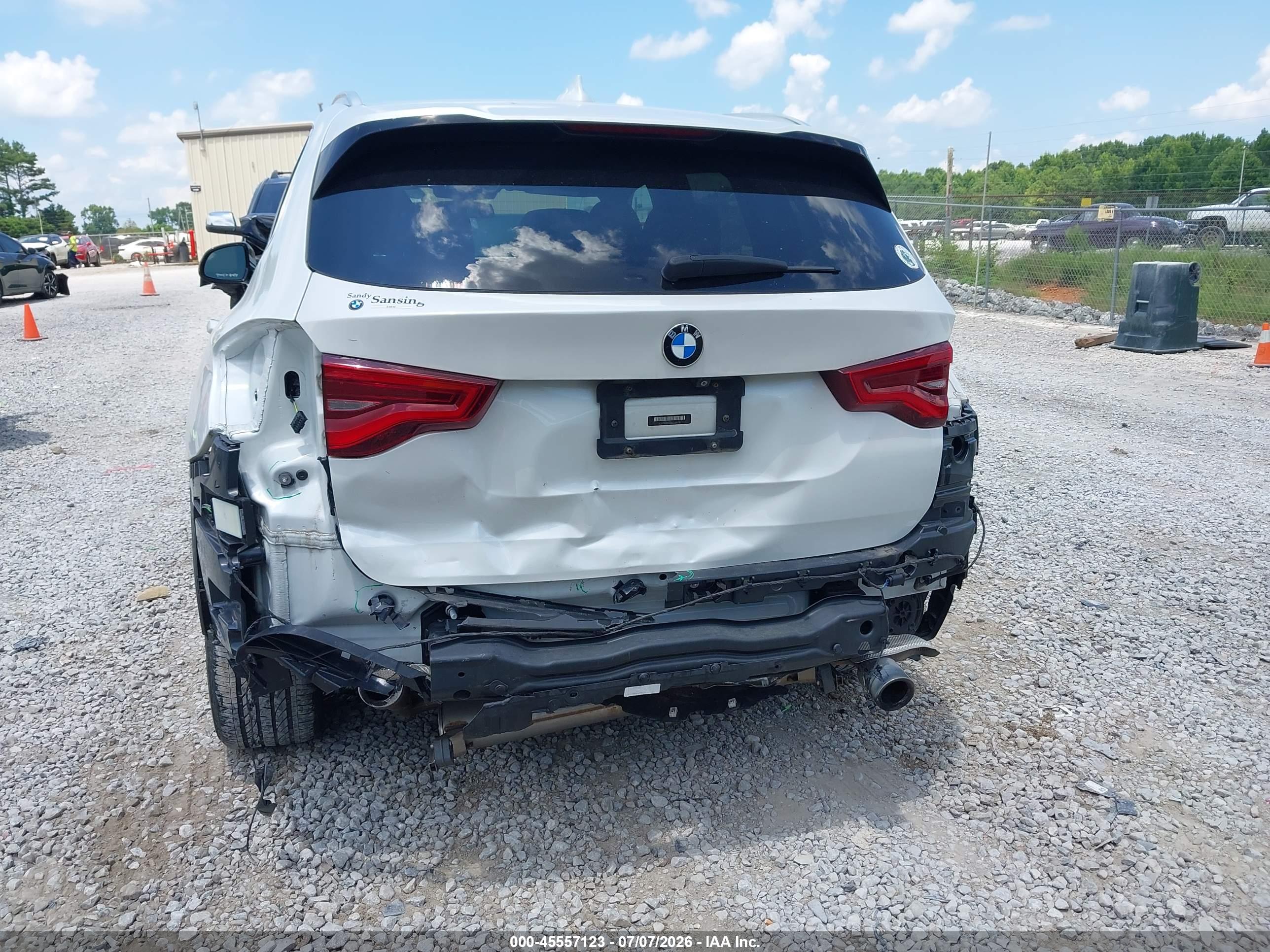 2018 BMW X3 XDRIVE30I