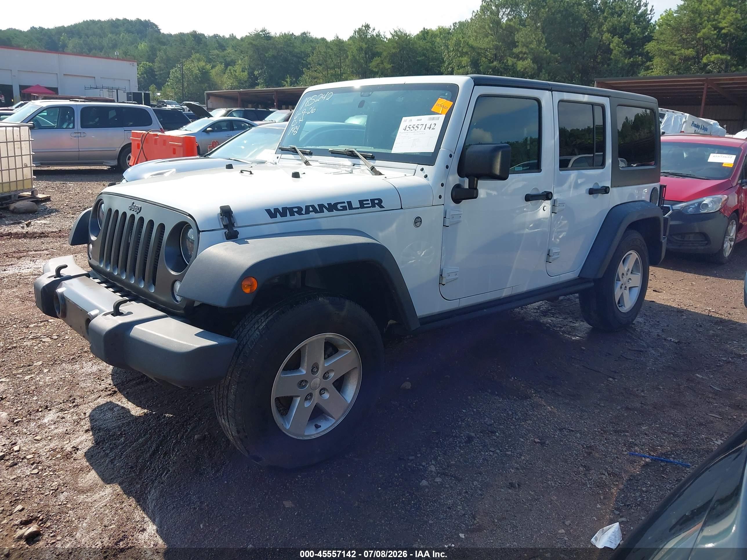 2016 JEEP WRANGLER UNLIMITED BLACK BEAR