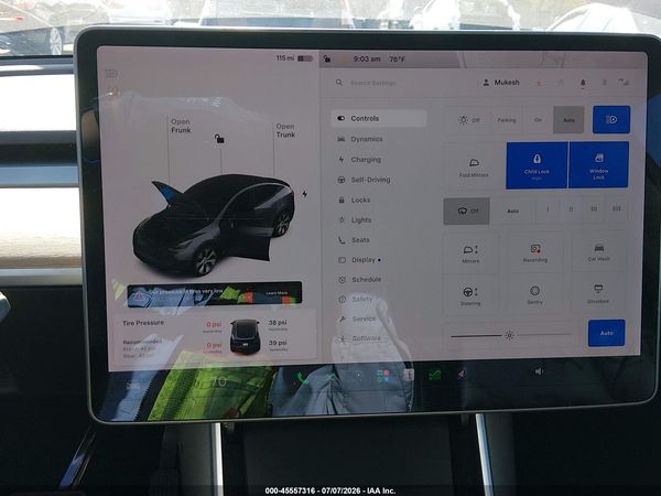 2021 TESLA MODEL Y