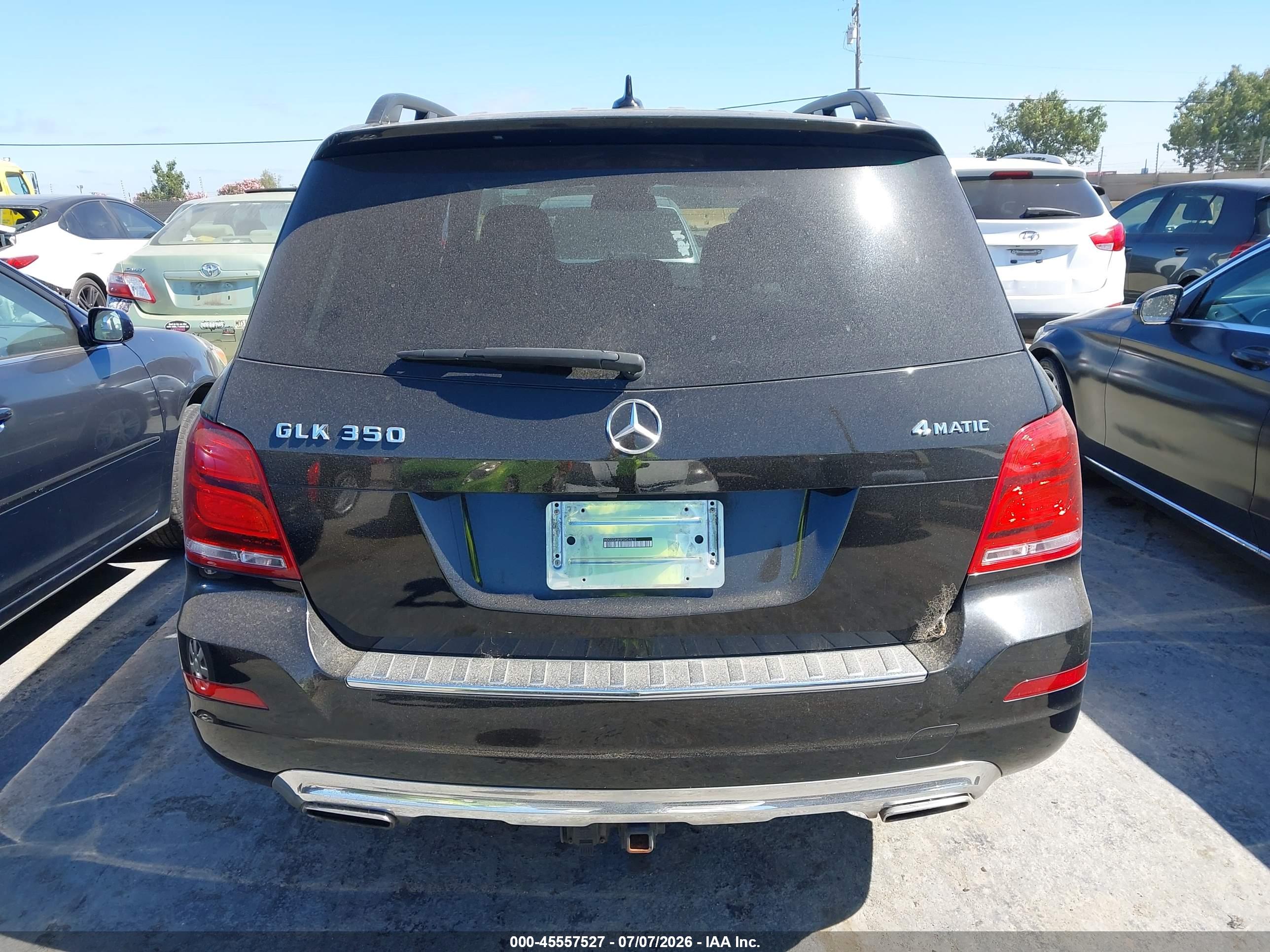 2015 MERCEDES-BENZ GLK 350 4MATIC