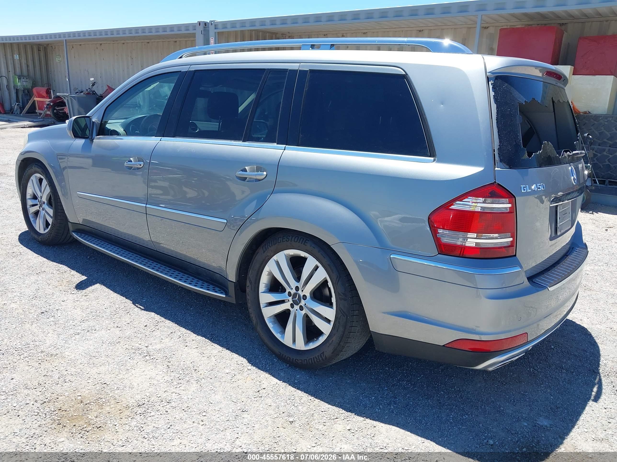 2010 MERCEDES-BENZ GL 450 GL450 4-MATIC
