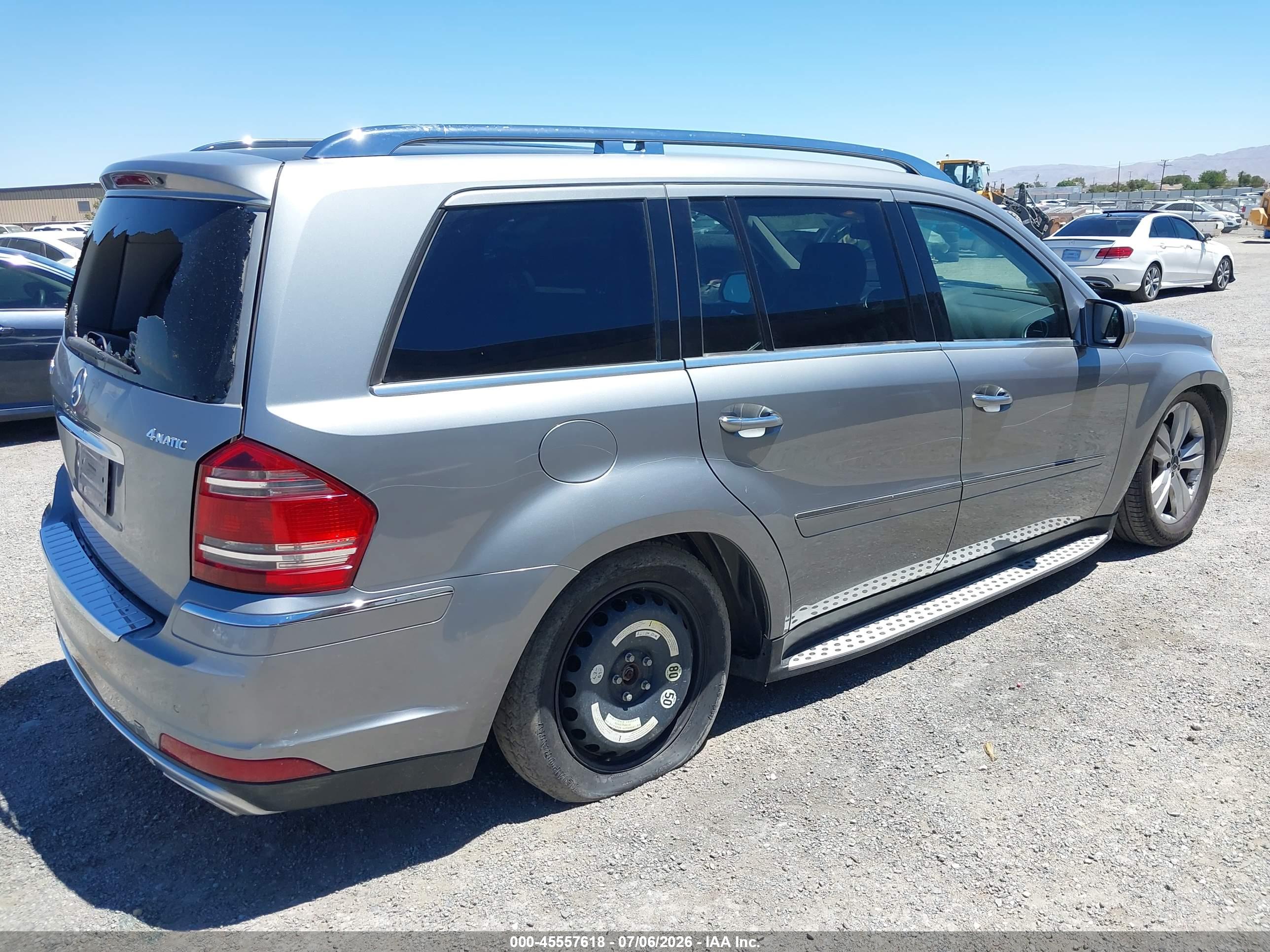 2010 MERCEDES-BENZ GL 450 GL450 4-MATIC