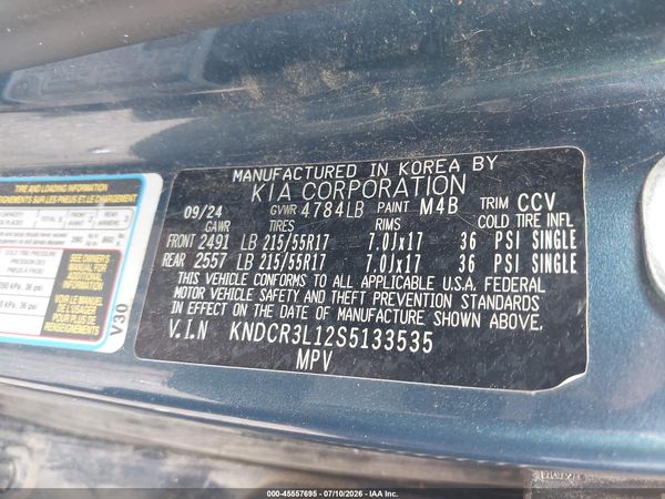 2025 KIA NIRO EV WIND